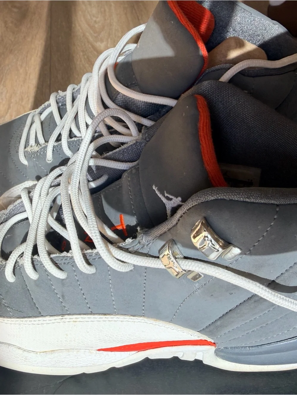 Authentic Air Jordan 12 Retro “Cool Grey” from the 2012 release 👟